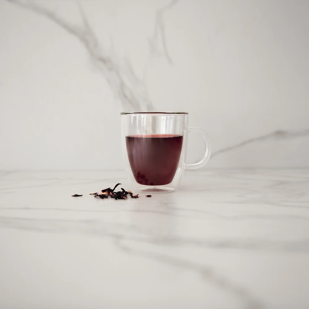 Bodum Bistro dvigubos sienelės puodeliai 300 ml 2 vnt. permatomi