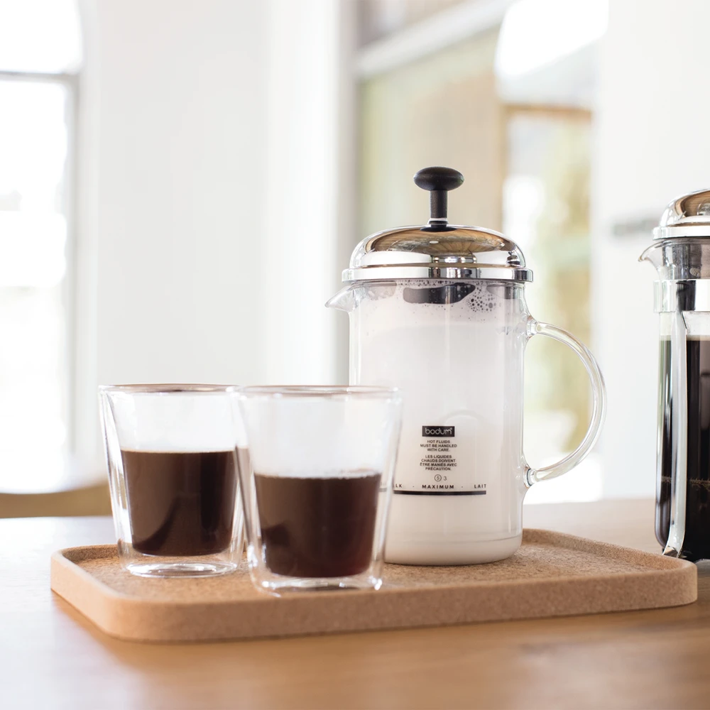 Bodum dvisieniai valgyklos stiklinės 200 ml 2 vnt Skaidrios