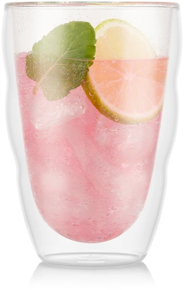 Bodum akiniai su dviguba sienele Pilatus 350 ml 2 vnt Skaidrūs