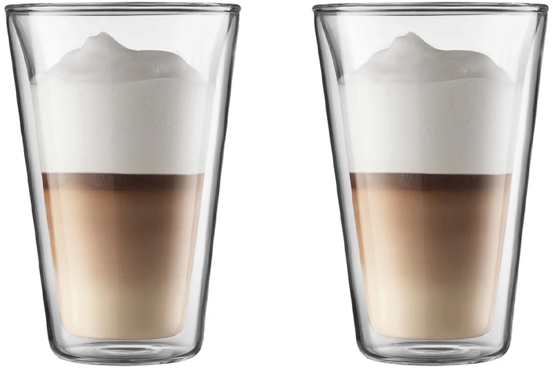 Bodum stiklinės su dviguba siena Valgykla 400 ml 2 vnt Skaidrus