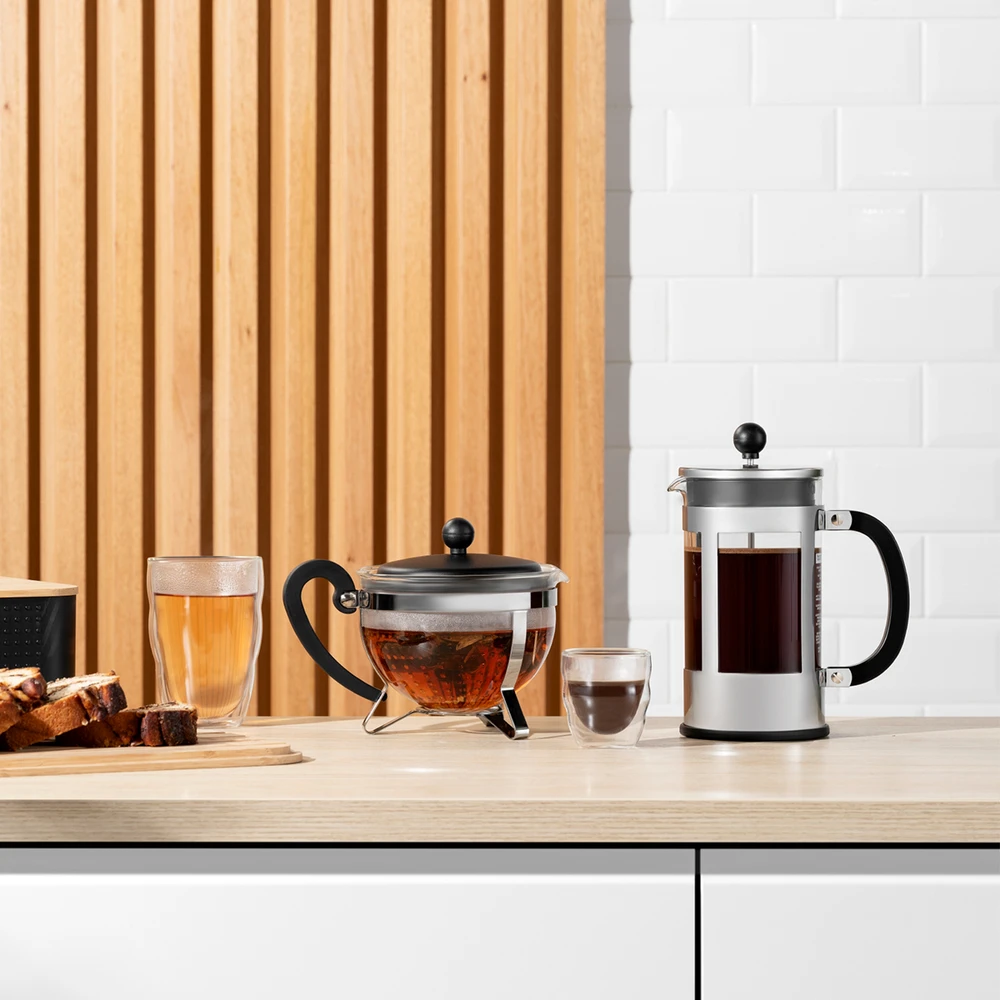 Bodum dvisieniai akiniai 2 vnt Pilatus 80 ml Skaidrūs