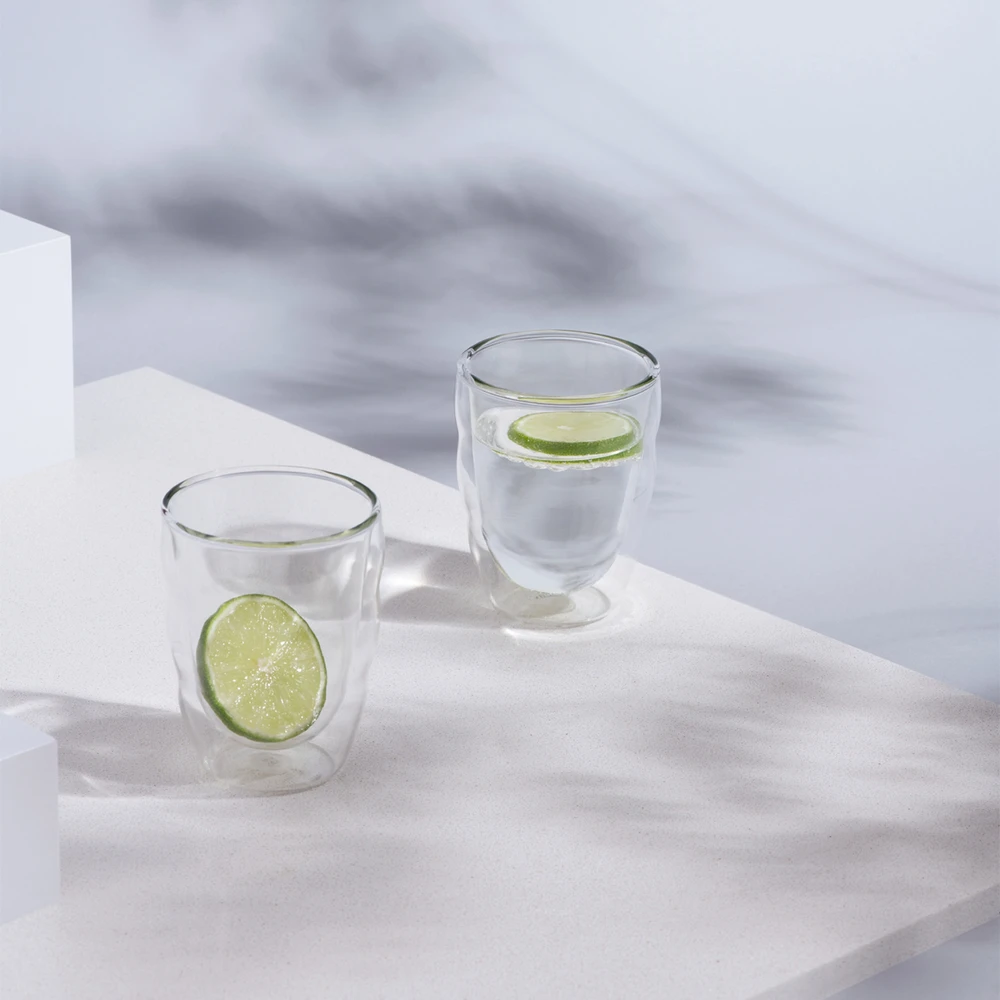 Bodum akiniai su dviguba sienele Pilatus 250 ml 2vnt. Skaidrus