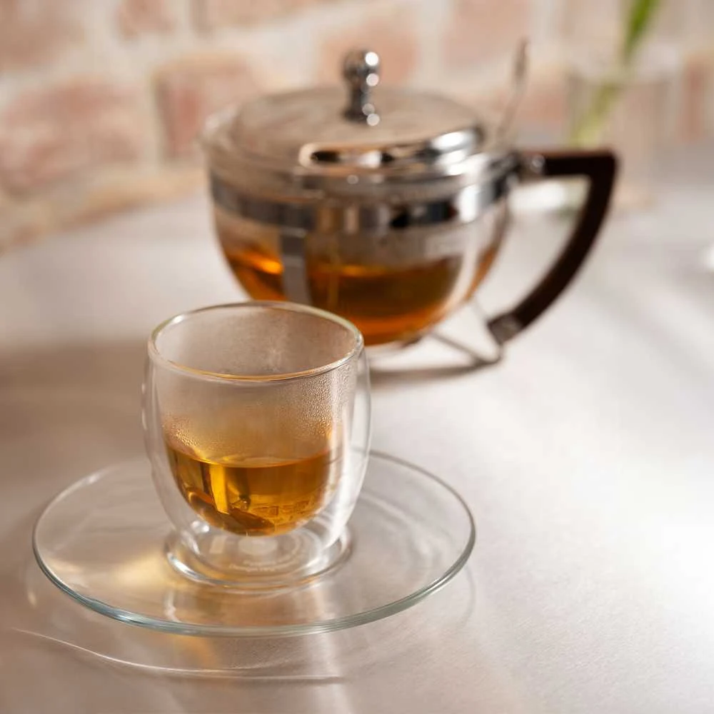 Bodum dvisieniai akiniai 6 vnt Pavina 250 ml Skaidrūs