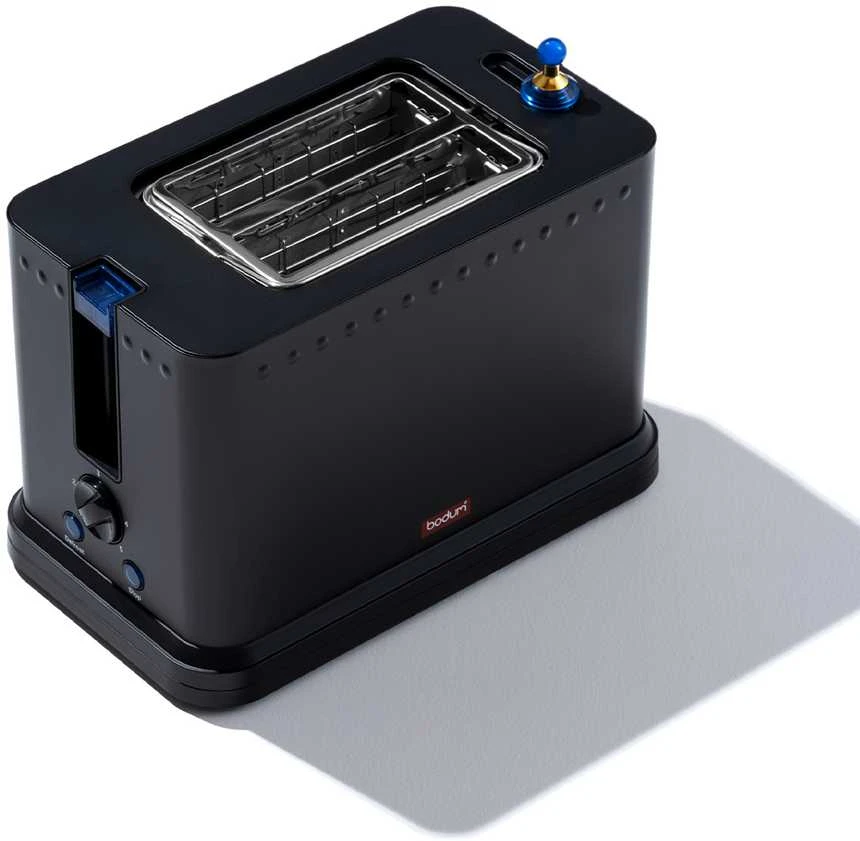 Skrudintuvas Bodum toaster na diwe kromki Ottoni Juodas