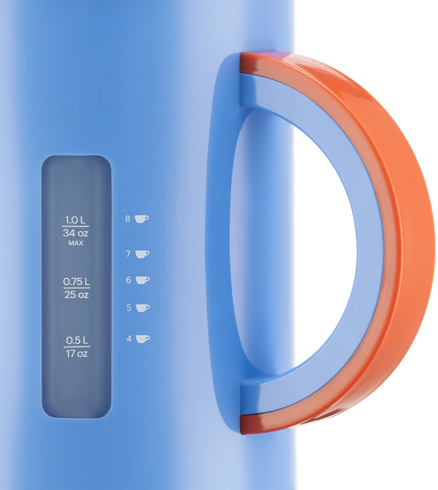 Bodum virdulys elektrinis MoMA Bistro 1L sky mėlynas