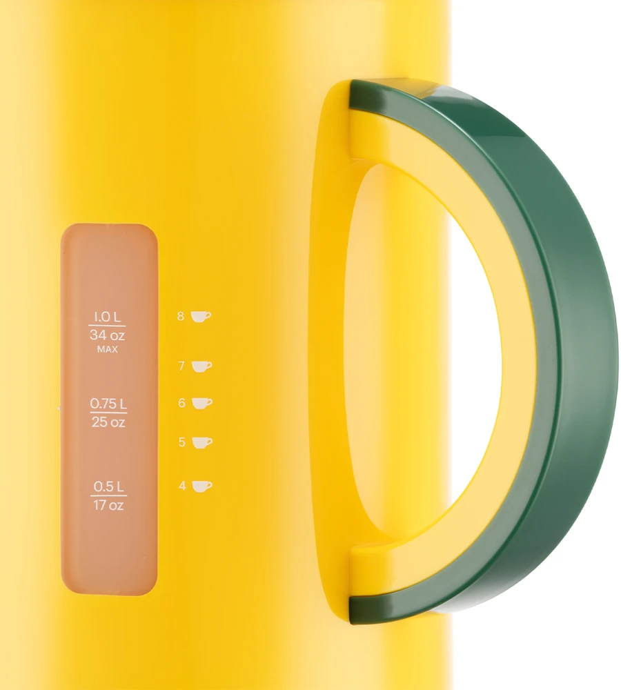 Bodum virdulys elektrinis MoMA Bistro 1L sunny yellow