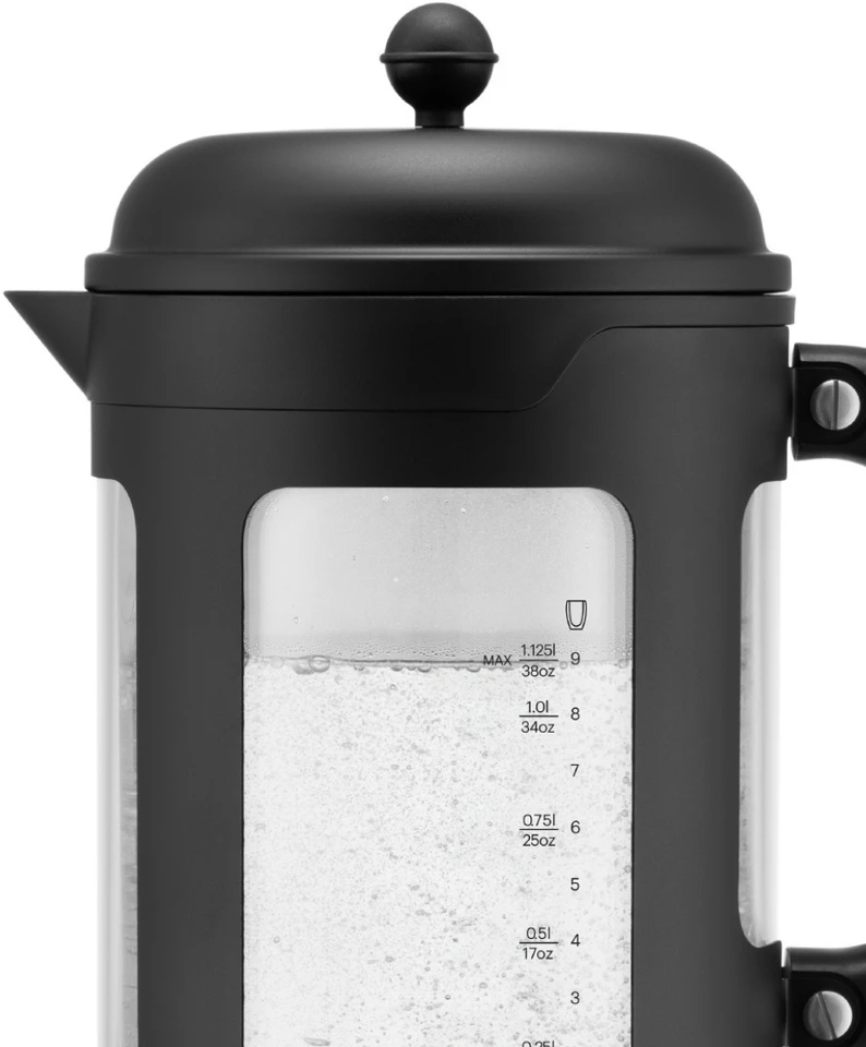 Bodum virdulys su temperatūros reguliavimu Chambord 1 l Juodas