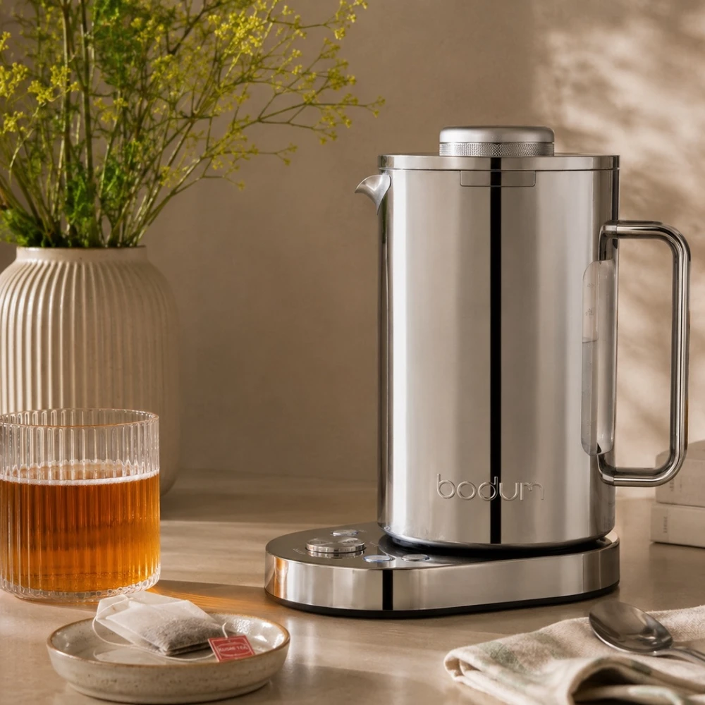 Bodum virdulys su temperatūros reguliavimu Bistro 1L Chrome