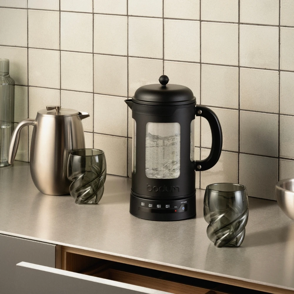 Bodum virdulys su temperatūros reguliavimu Chambord 1 l Juodas
