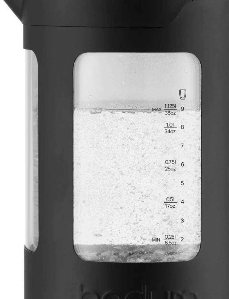 Bodum virdulys su temperatūros reguliavimu Chambord 1 l Juodas