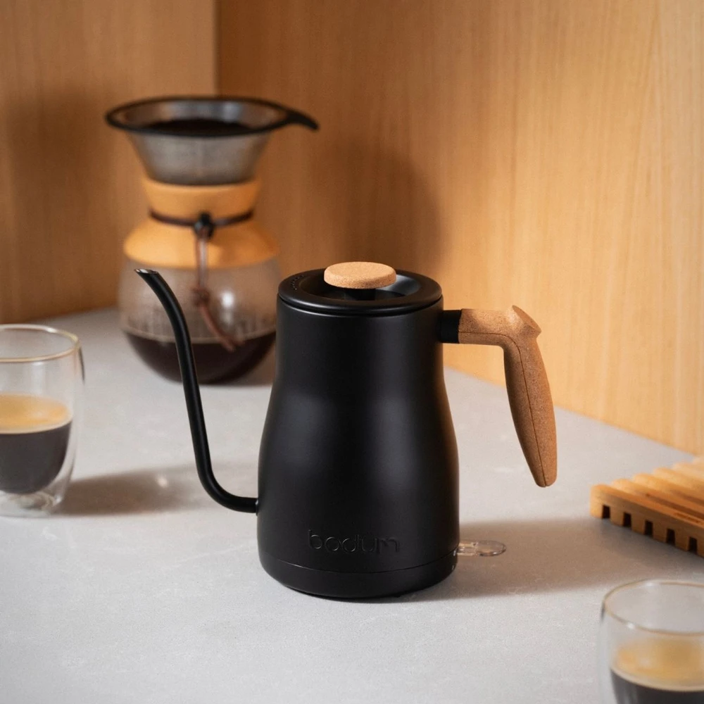 Bodum virdulys su wylewką gooseneck Bistro 1L Juodas Matt