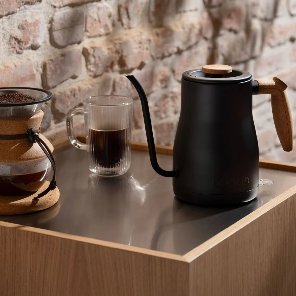 Bodum virdulys su wylewką gooseneck Bistro 1L Juodas Matt