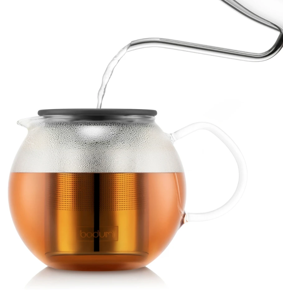 Bodum ASSAM 1L chromo stūmoklio arbatinukas