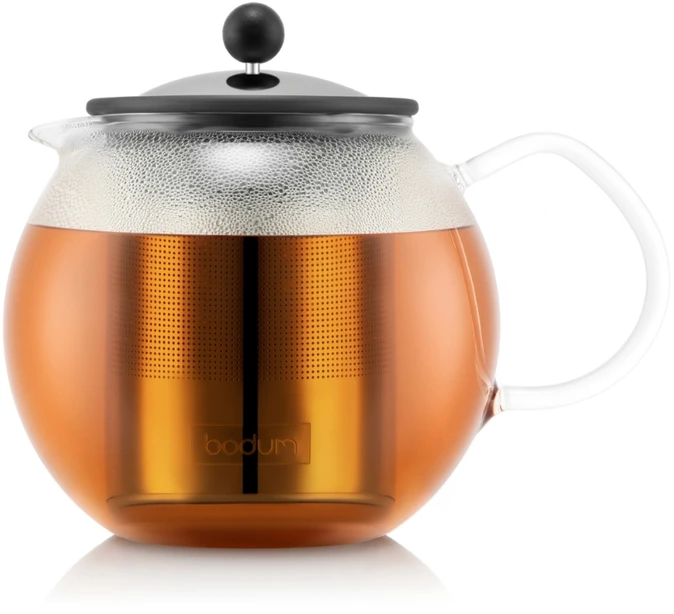 Bodum ASSAM 1L chromo stūmoklio arbatinukas
