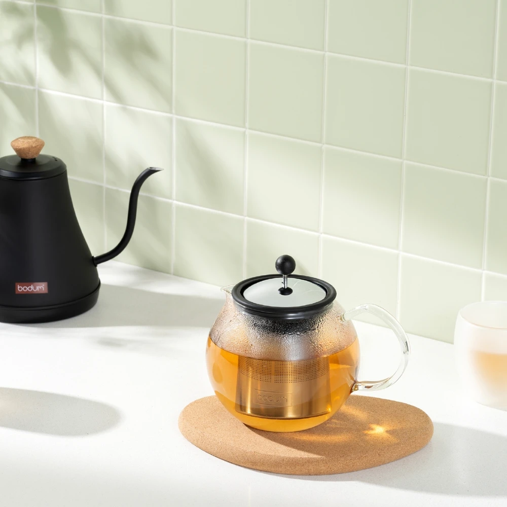 Bodum ASSAM 1L chromo stūmoklio arbatinukas
