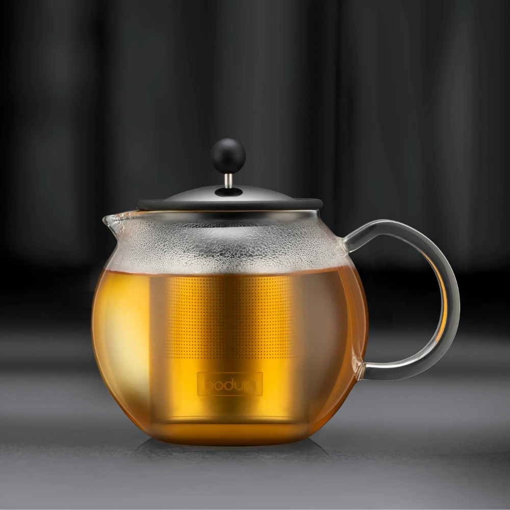 Bodum ASSAM 1L chromo stūmoklio arbatinukas