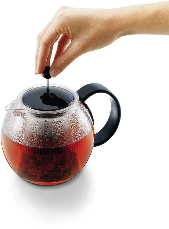 Bodum arbatos puodas su stūmokliu ASSAM 1 L juodas