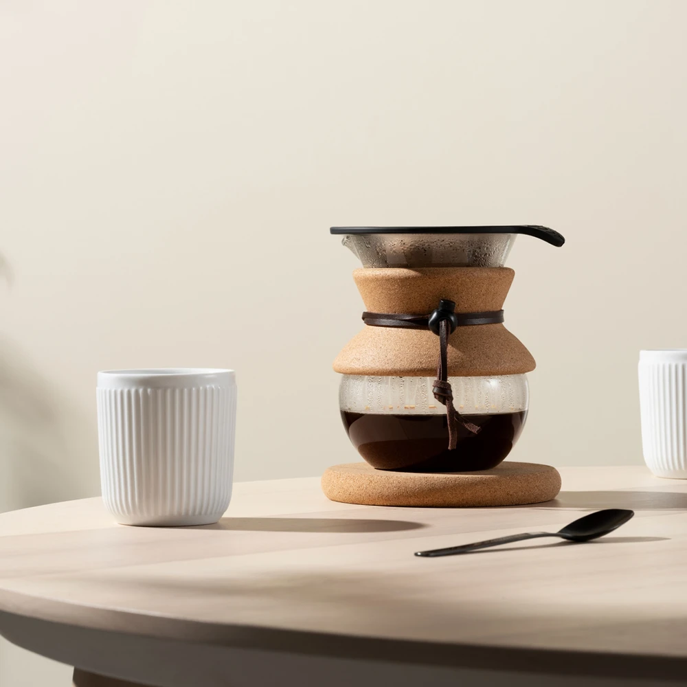 Kavos aparatas Bodum zaparzacz do kawy su filtrem stałym Pour Over 500 ml Cork