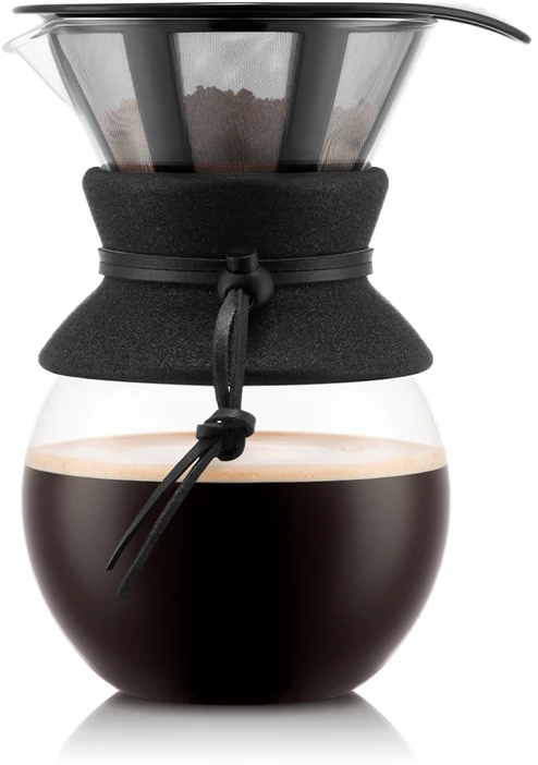 Bodum 1 l kamštinės kavos virimo aparatas su filtru – tamsiai skrudinta