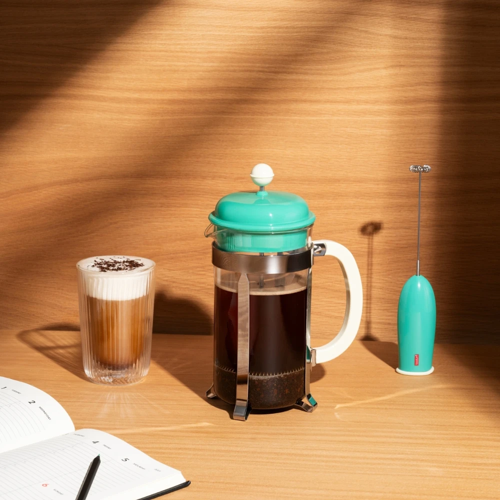 Bodum zaparzacz tłokowy french press Caffettiera 1L Light Žalias