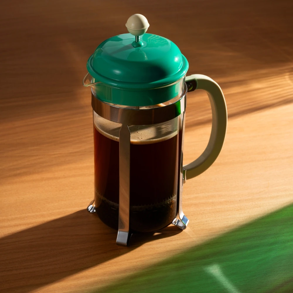 Bodum zaparzacz tłokowy french press Caffettiera 1L Light Žalias