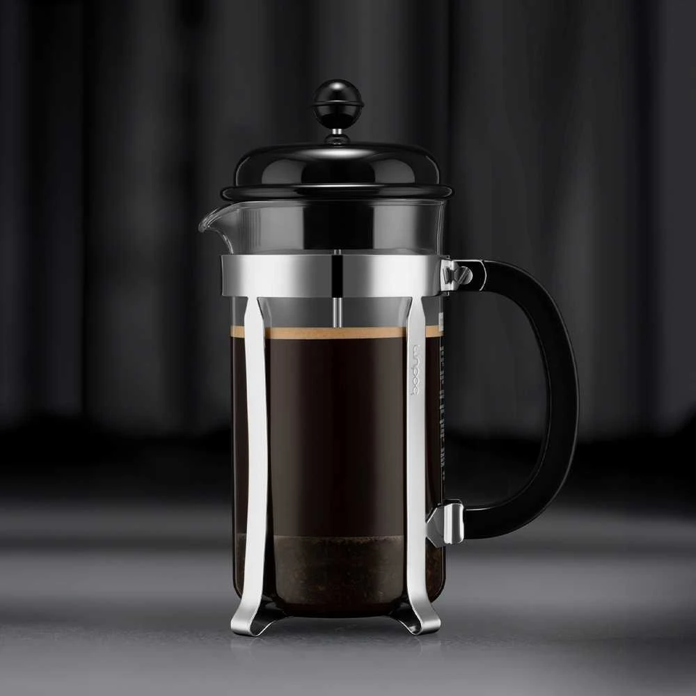 Bodum Caffettiera prancūziškas kavinukas su kava