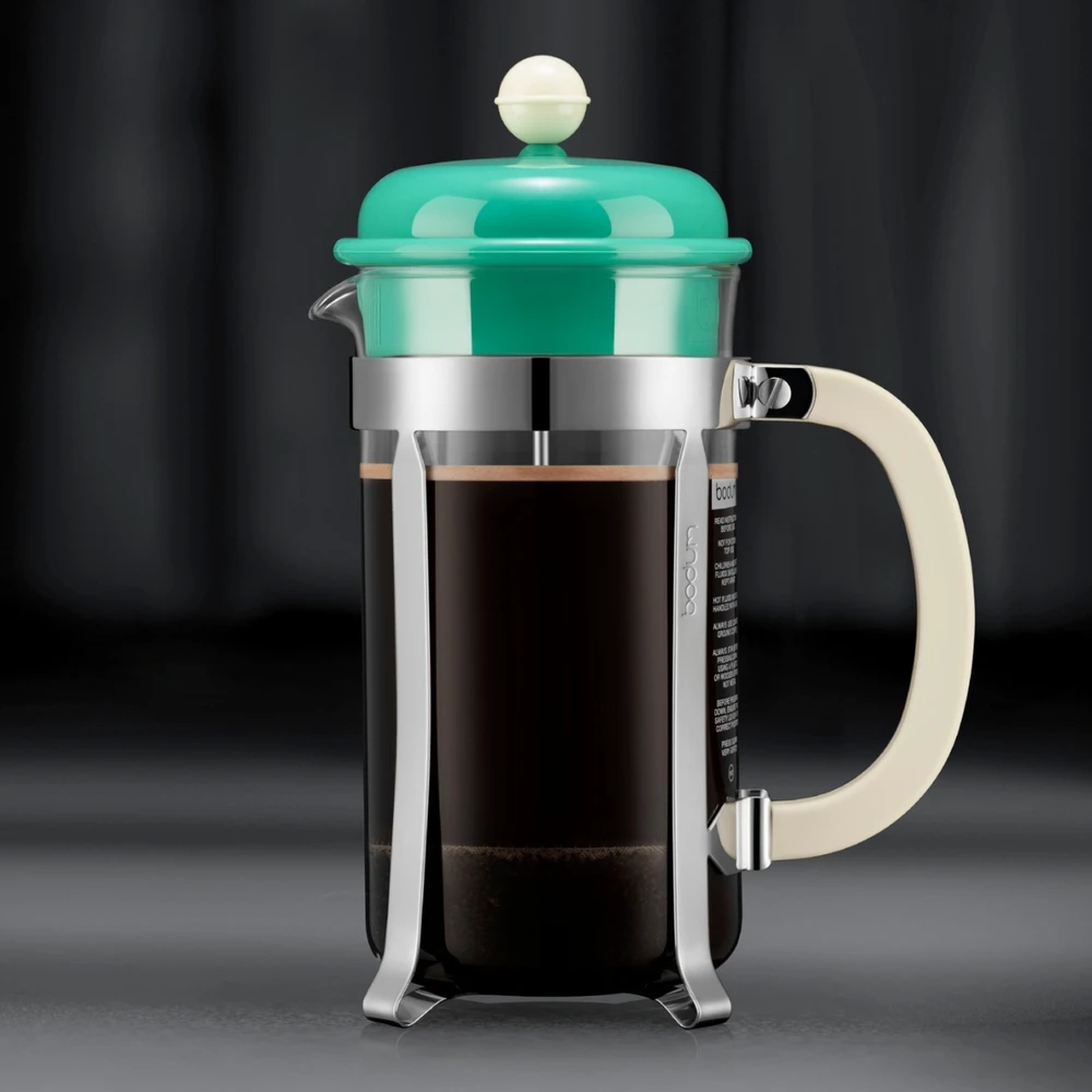 Bodum zaparzacz tłokowy french press Caffettiera 1L Light Žalias
