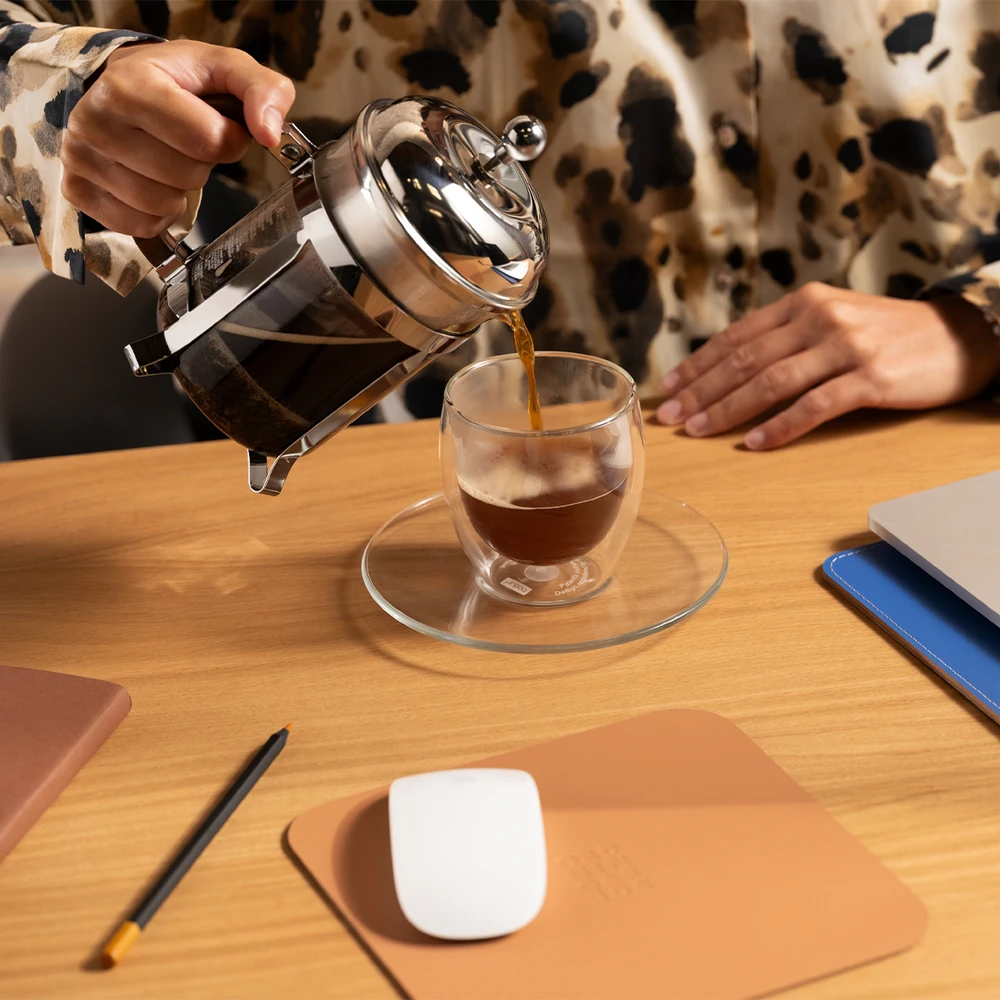 Bodum French press pilama kava