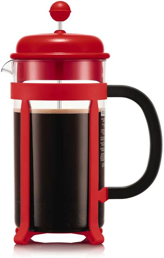 Bodum Java kavos presas, 1L, raudonas