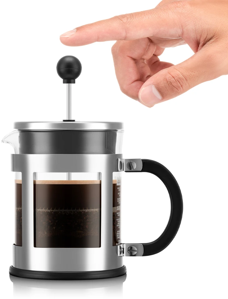 Bodum zaparzacz tłokowy french press Kenya 0.5 l Chrome