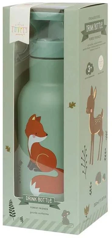 A Little Lovely Allc Nerūdijančio plieno gertuvė Miško draugai, 350ml