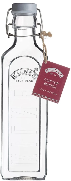 Kilner Rayware Group KIL-Buteliukas 0,6l., Nauji Clip Top Varžtai
