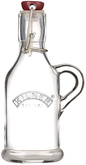 Buteliukas su laikikliu CLIP TOP 0,2L / Kilner