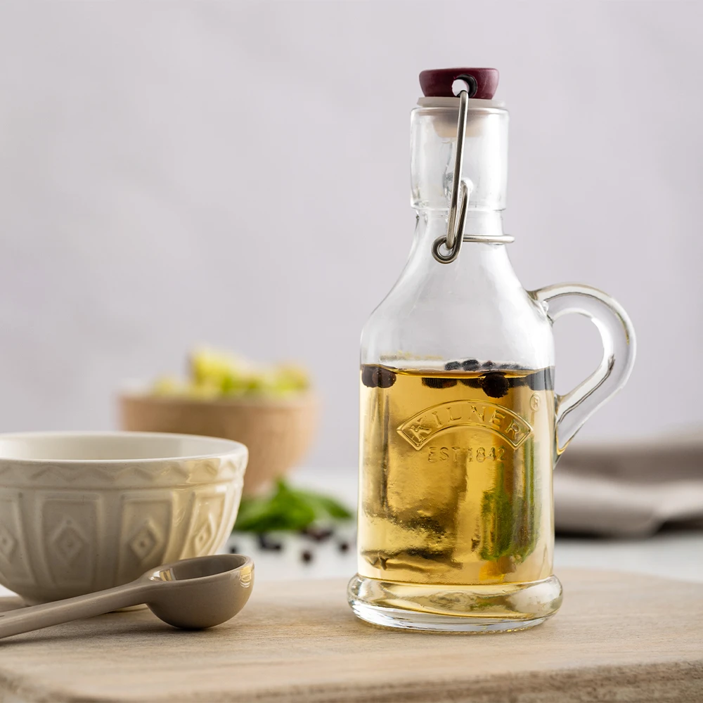 Buteliukas su laikikliu CLIP TOP 0,2L / Kilner