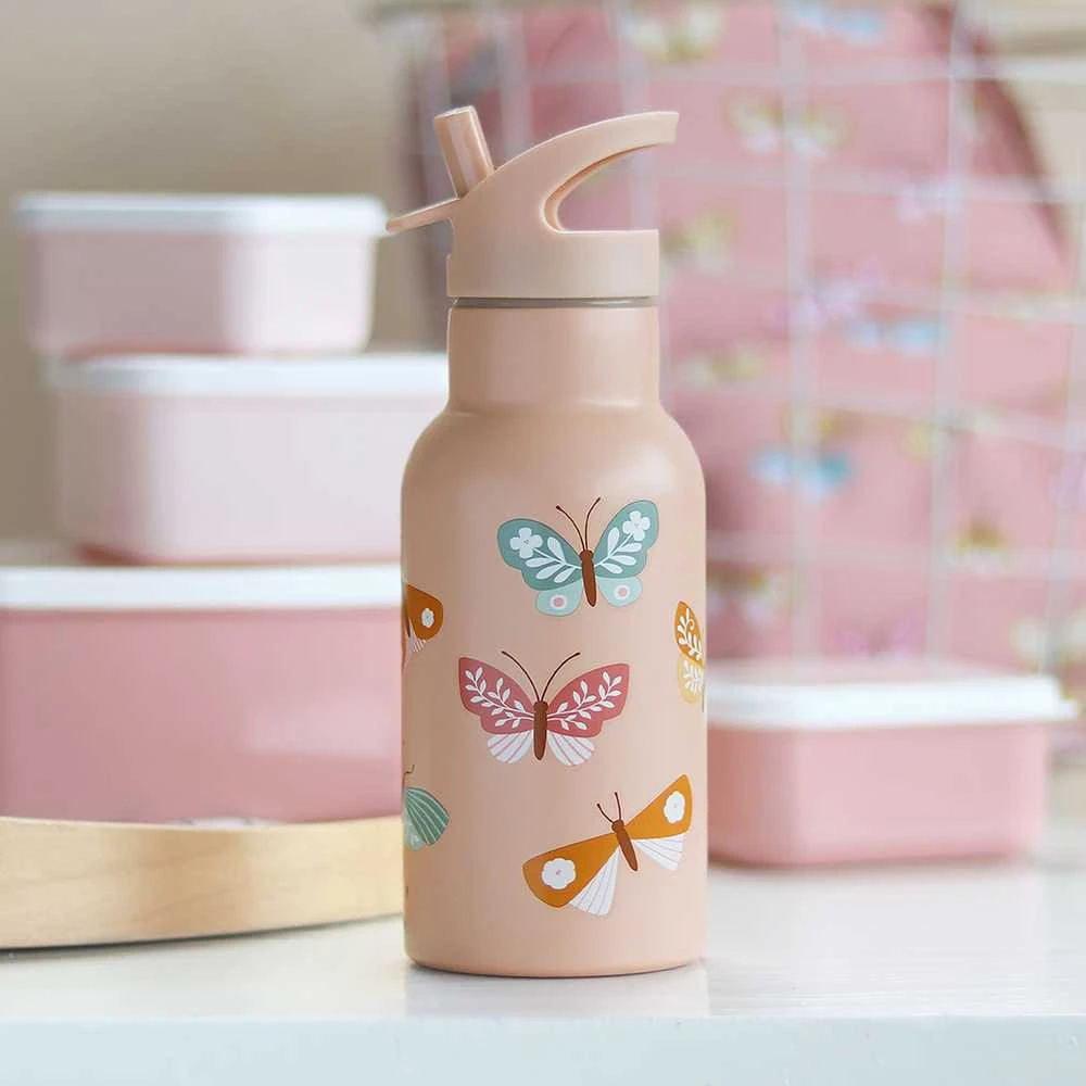 Allc Nerūdijančio plieno gertuvė Drugeliai, 350ml