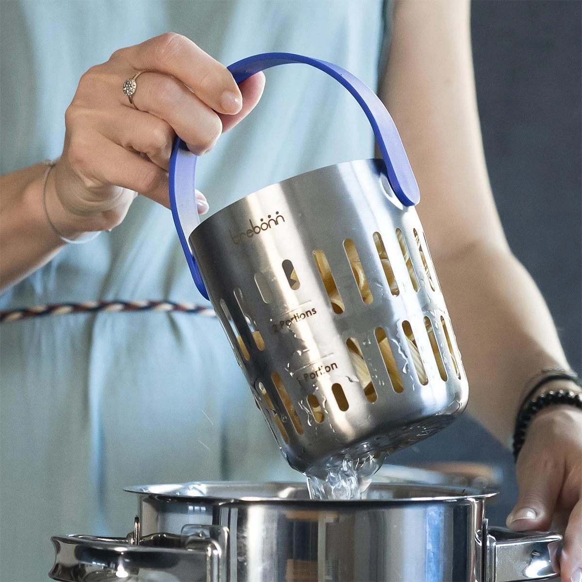 Cookin'Pod PRO plieno kepimo krepšelis - mėlynas / Trebonn