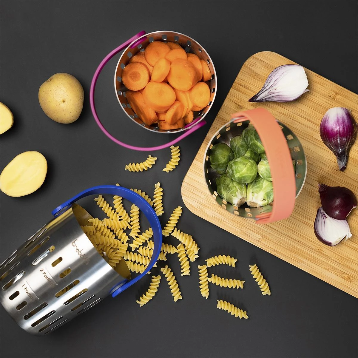 Cookin'Pod PRO plieno kepimo krepšelis - mėlynas / Trebonn