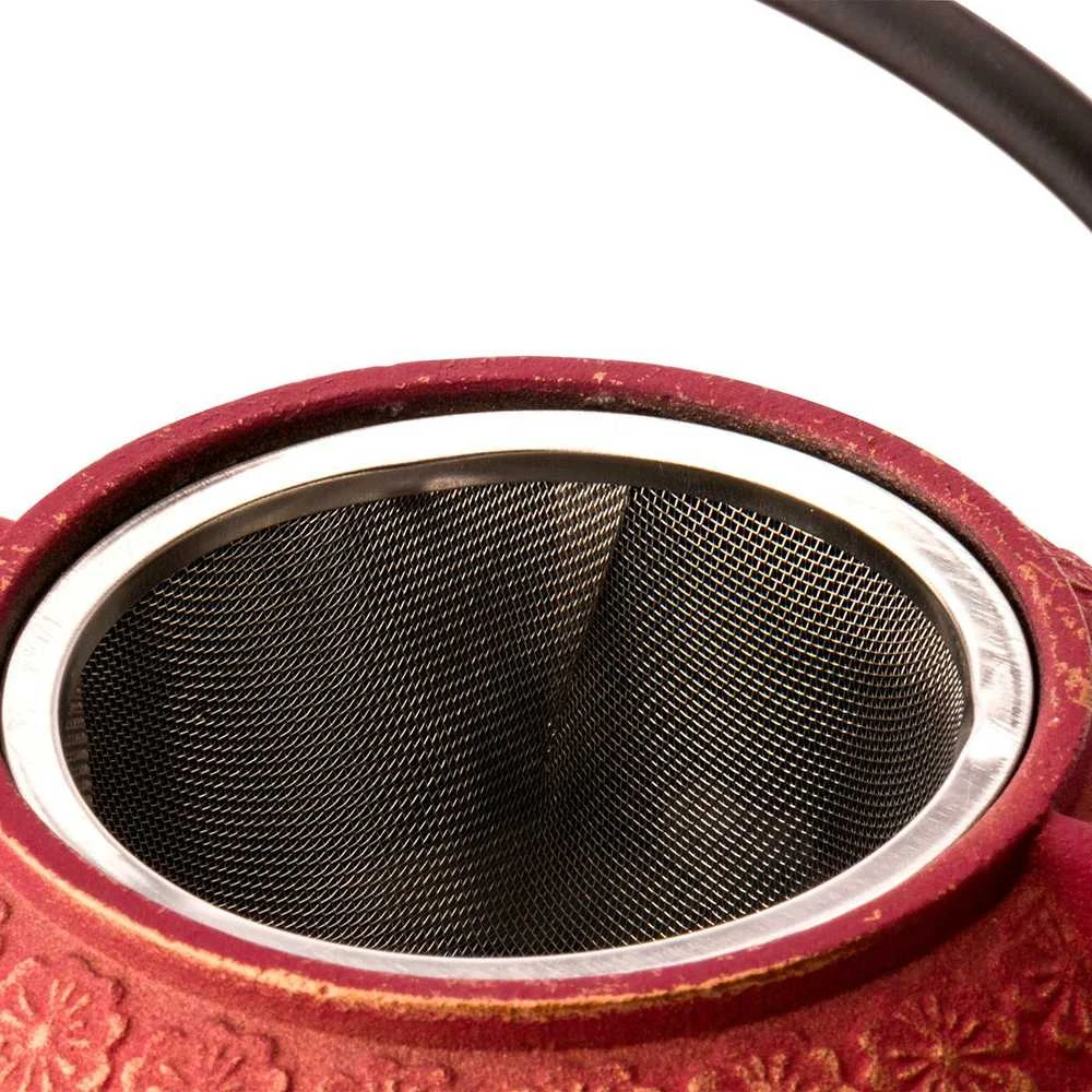 Bredemeijer arbatinuko rinkinys Shanghai 0.6L G015PG su filtru (rožinis/auksinis)