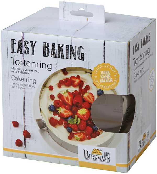EASY BAKING konditerijos apvadas - reguliuojamas / Birkmann