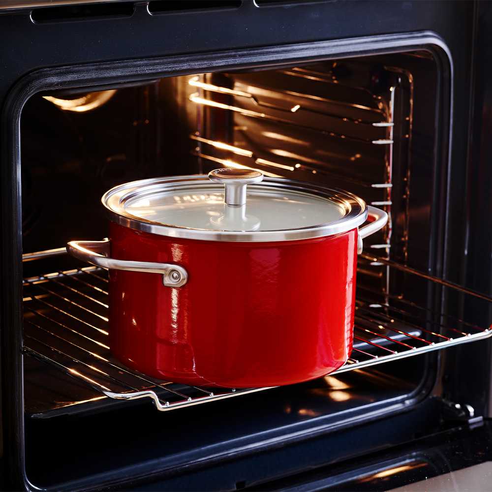KitchenAid Emalio puodas 20cm 3,7l emaliuotas dangteliu indukcinėmis dujomis