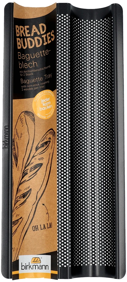Perforuota prancūziško batono forma 36 cm Bread Buddies / Birkmann