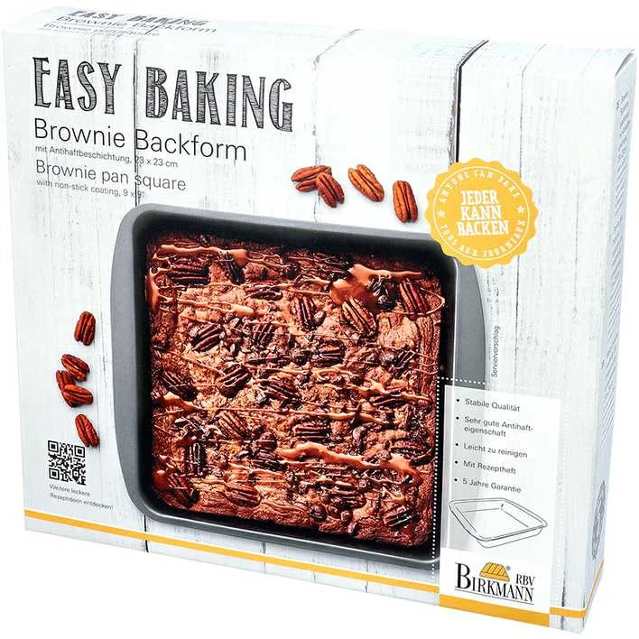 Forma do brownie 23 x 23 cm EASY BAKING / Birkmann