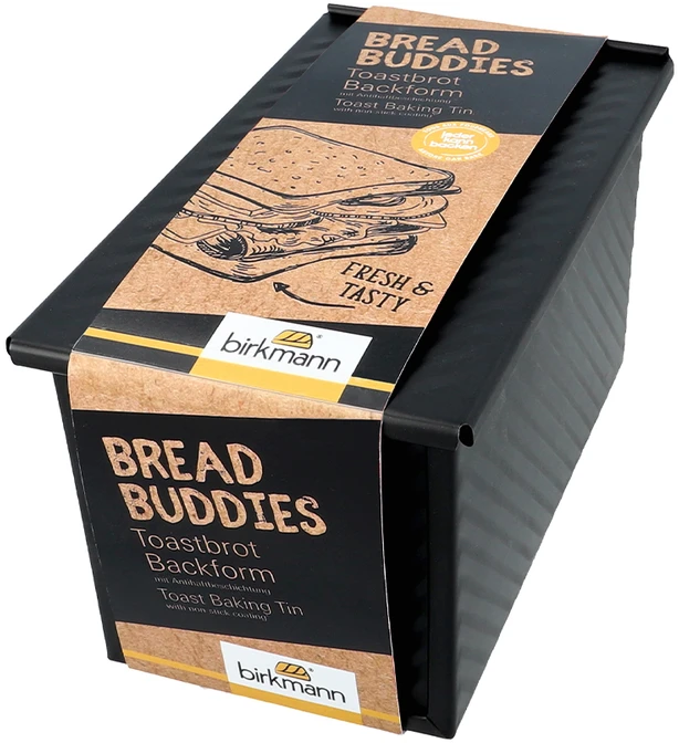 „Shokupan Bread Buddies“ / „Birkmann“ skrebučių keptuvė