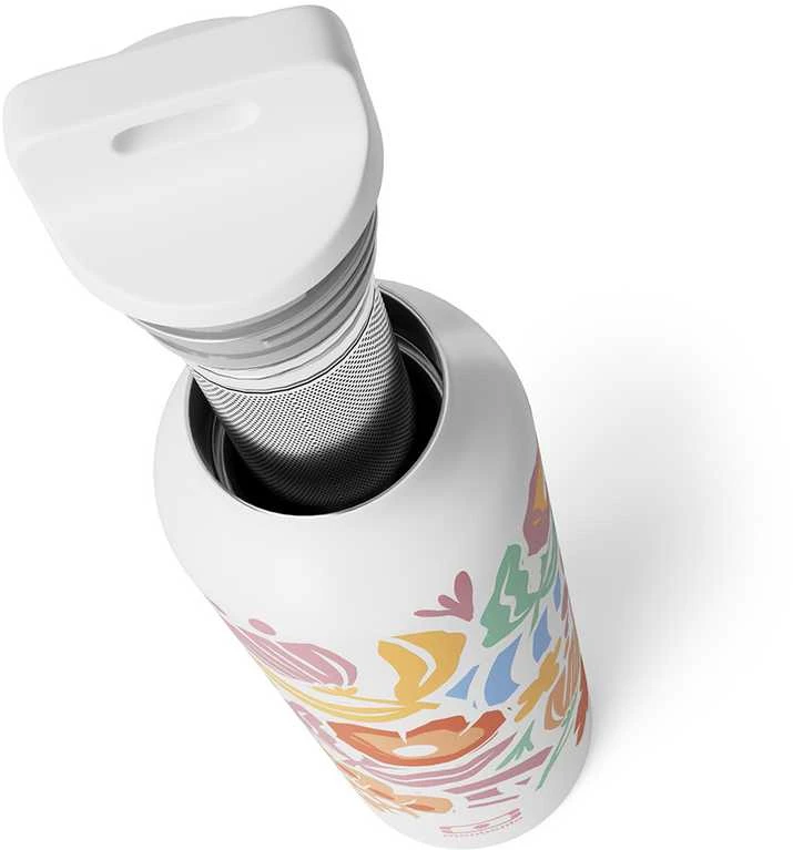 Monbento plieno termo butelis 0,5 l, popieriaus formos