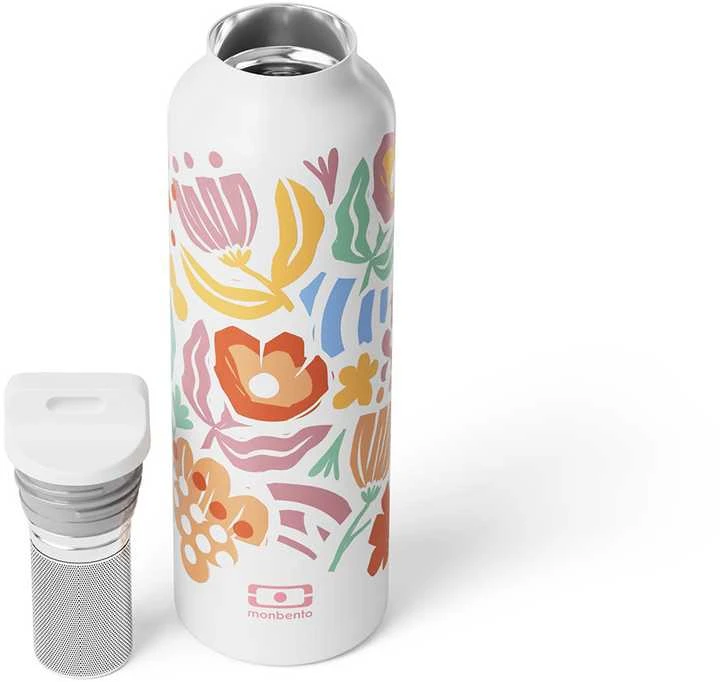 Monbento plieno termo butelis 0,5 l, popieriaus formos
