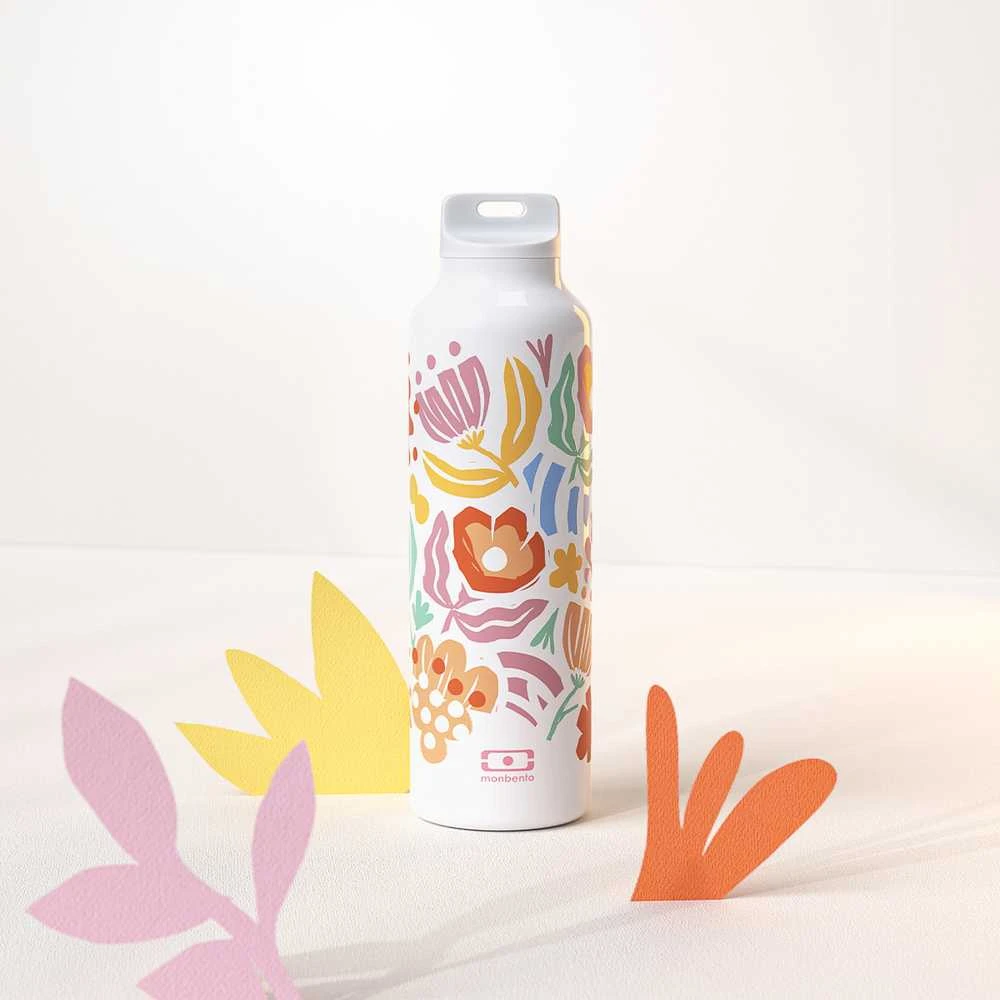 Monbento plieno termo butelis 0,5 l, popieriaus formos