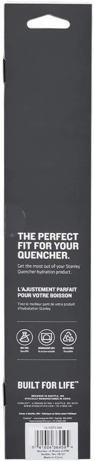 Atsarginiai šiaudeliai Stanley Quencher H2.O FlowState™ 1,18 L - permatomi, 4 vnt.