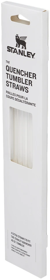 Atsarginiai šiaudeliai Stanley Quencher H2.O FlowState™ 1,18 L - permatomi, 4 vnt.