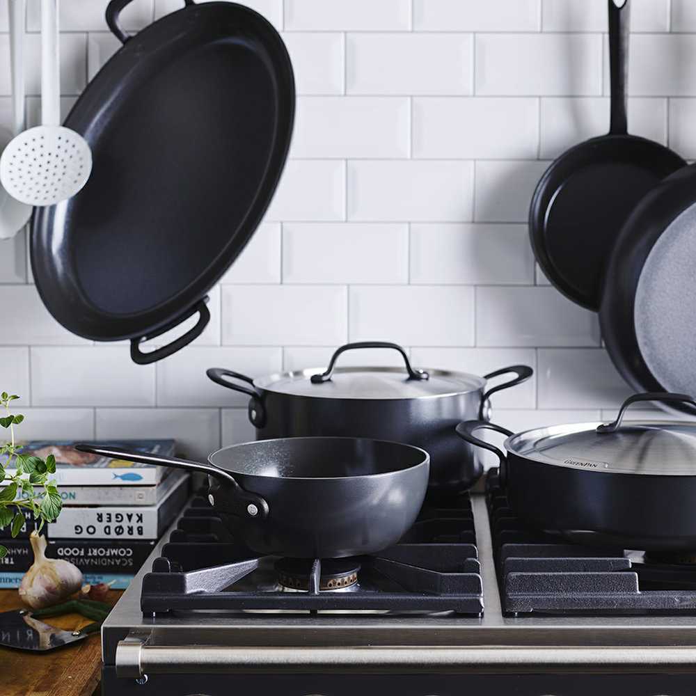 BK GreenPan Craft Chef's keptuvė 20 cm, keraminė, juoda