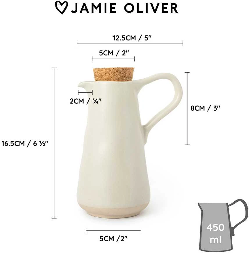 Jamie Oliver Big Love keraminis ąsotis, 450 ml